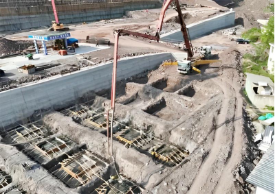 總投資4億元！食品產(chǎn)業(yè)園配套基礎(chǔ)設(shè)施項目施工現(xiàn)場