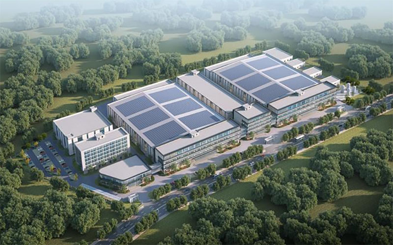 云和首條晶圓產(chǎn)線主廠房封頂，百億級(jí)“芯”引擎全面加速！