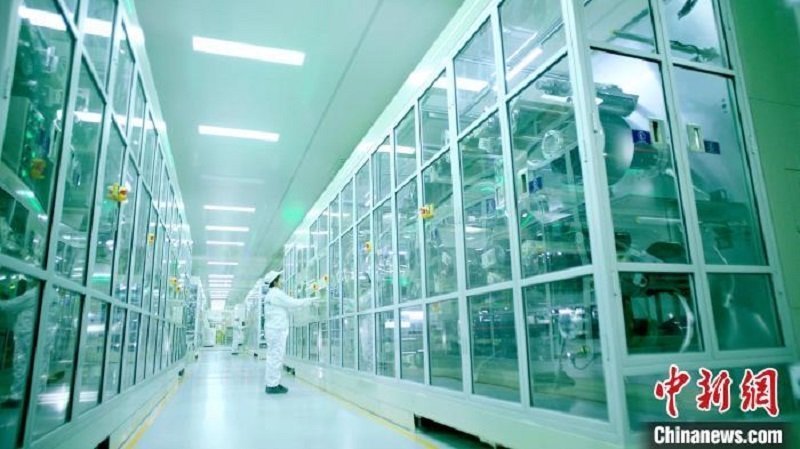 圖為資料圖，海辰儲能M1生產線。?曾欣平供圖